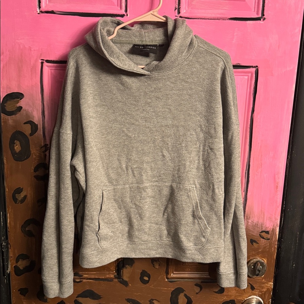 Gray Hoodie Sweatshirt